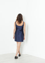 Load image into Gallery viewer, A-Line Mini Dress in Blue (Free-shipping)
