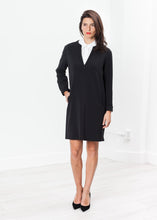 Load image into Gallery viewer, A-Line Pocket Shift in Black (No-Shipping)
