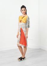 Load image into Gallery viewer, 3/4 Sleeve Kimono Dress   jhhj
